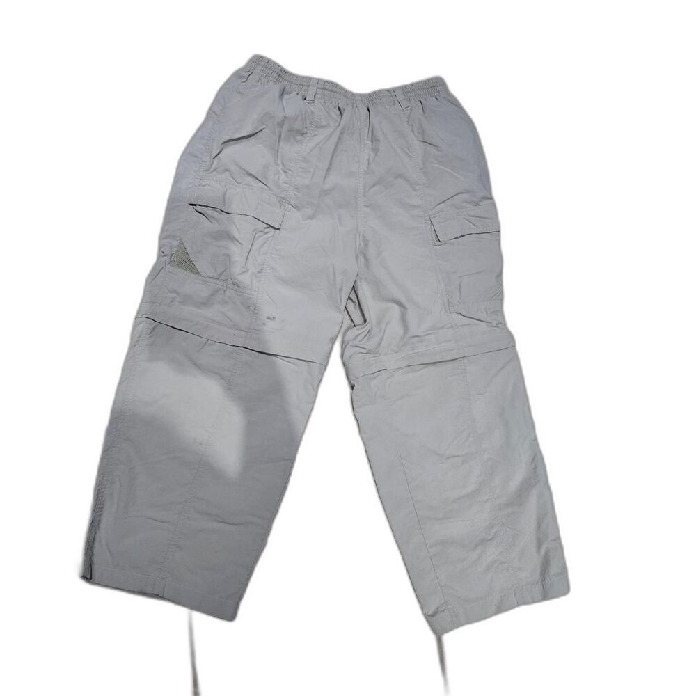 Columbia Sportswear men's small convertible cargo hiking, zip off quick dry